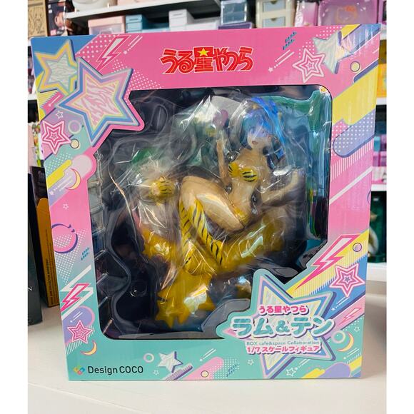 Urusei Yatsura Lum & Ten Box Cafe & Space Collab 1/7 Complete Figure - Picture 1 of 3